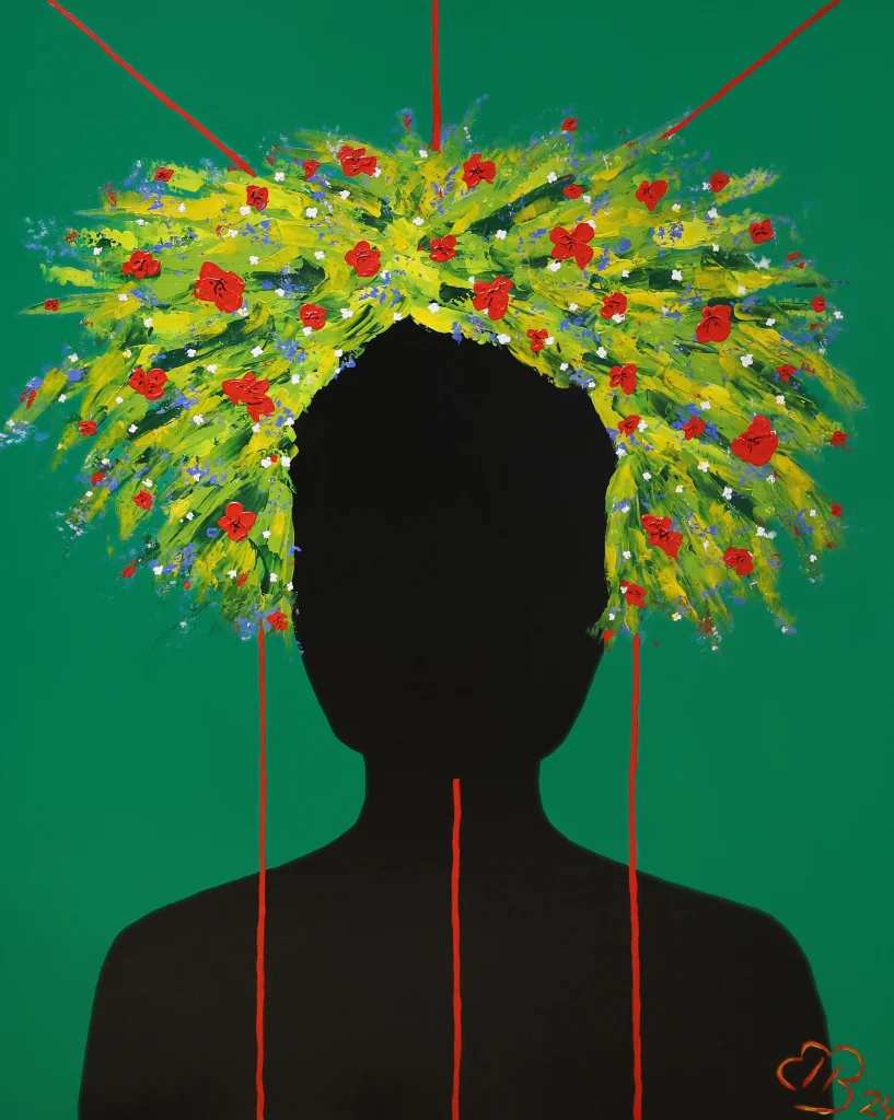 Vila
Acrylic on canvas
115x90 cm, 2024
Painting by Bernadeta Bardo